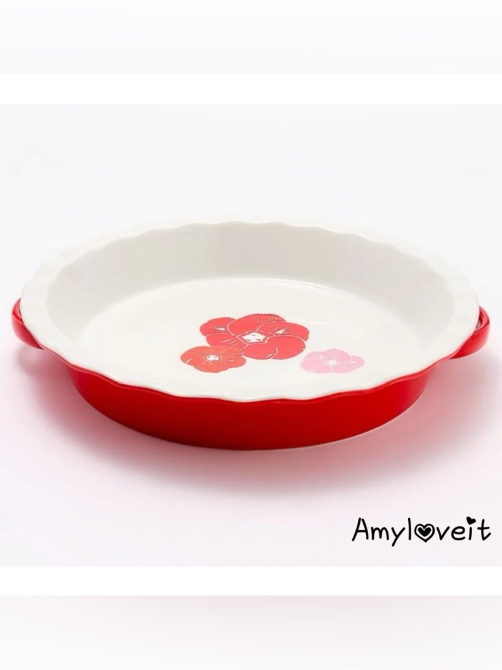 CARLA HALL X Sweet Heritage Ruffled Sweetie Pie Baking Dish